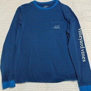 Boys Vineyard Vines striped long sleeve tee